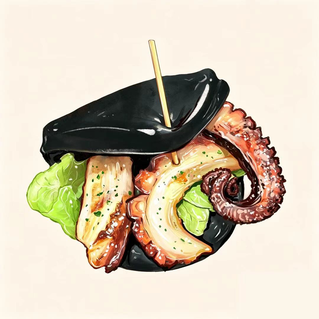 Bao de pulpo